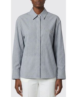 Liu Jo Viscose Blend Shirt - Gray
