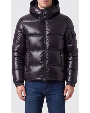 Tatras Quilted Waterproof Nylon Hooded Down Jacket - Blue