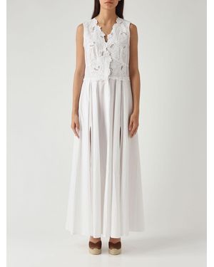 Ermanno Scervino Dress - White