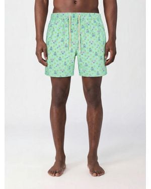 MC2 Saint Barth Printed Boxer Swim Trunks - Green