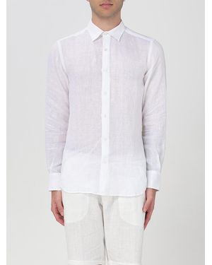 Kampos Classic Linen Shirt - White