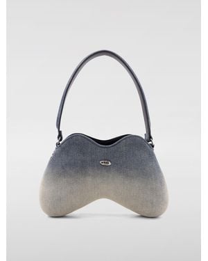 DIESEL Denim Shoulder Bag - Blue