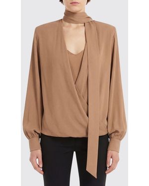 FEDERICA TOSI Silk Blouse - Natural