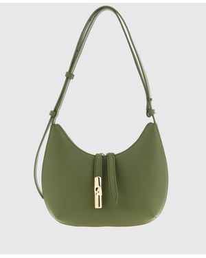 Furla Goccia S Shoulder Bag - Green