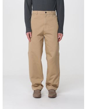 Barena Cotton Wide Leg Trousers - Natural