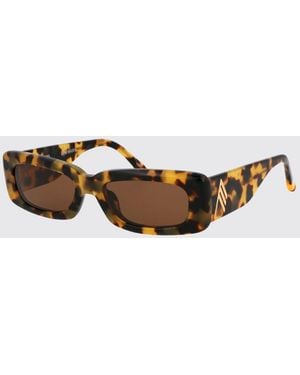 The Attico Marfa Sunglasses Linda Farrow X - Brown