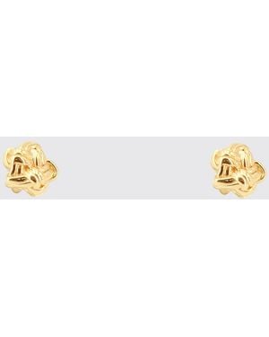 Bottega Veneta Knot Stud Earrings - Yellow