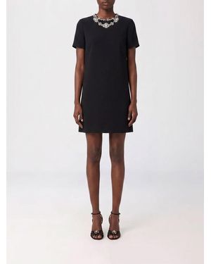 Valentino A-Line Mini Dress - Black
