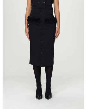 McQueen Falda Mujer - Negro