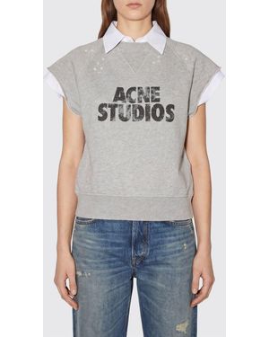Acne Studios Sudadera Mujer - Gris