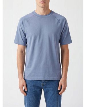 Circolo 1901 Short-Sleeved Pure Cotton Crew Neck T-Shirt - Blue