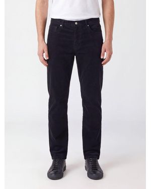 FRAME Pantalón De Pana De Cinco Bolsillos Y Corte Slim De - Azul