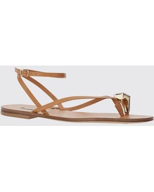 Casadei Thong Sandals - Brown