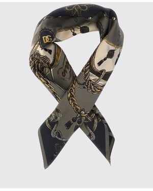 Dolce & Gabbana Dolce &Amp Gabbana Foulard - Grigio