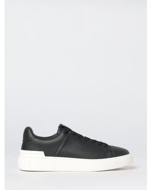 Balmain B-Court Leather Trainers - White