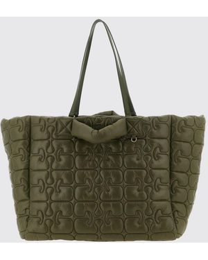 Ganni Re-Tech Xxl Tote Bag - Green