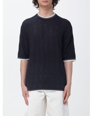 Laneus Basic Cotton T-Shirt - Blue