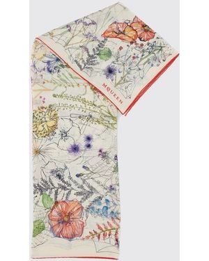 McQueen Sciarpa - Bianco
