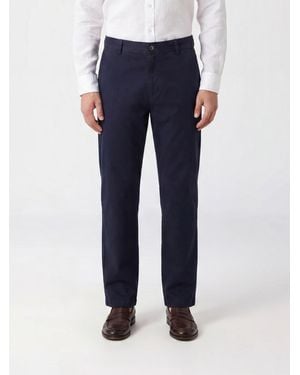 Sebago Mid-Rise Slim Fit Trousers - Blue