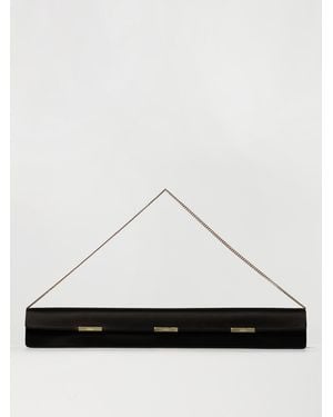 Moschino Clutch Oversize Baguette - Bianco