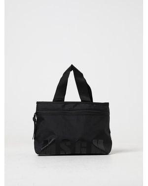 MSGM Tote Bags - Black