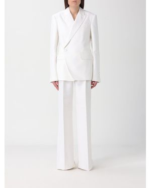 DSquared² Single-Breasted Cotton Blend Suit - White