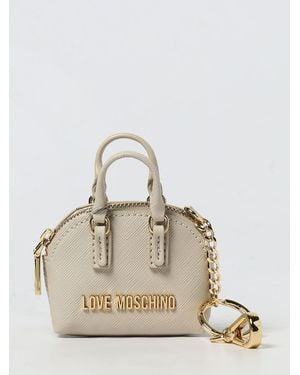 Love Moschino Keyring - Natural