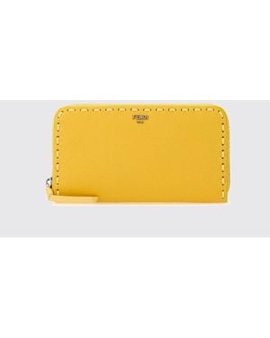 Fendi Wallet - Yellow