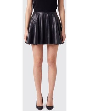 Norma Kamali Falda Mujer - Negro
