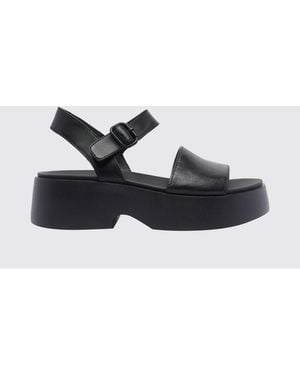 Camper Tasha Leather Sandals - White
