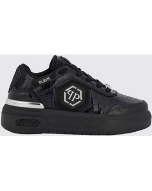 Philipp Plein Sk8R Low-Top Trainers - Black