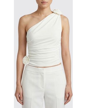 Magda Butrym Stretch Viscose Top - White