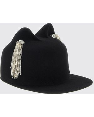Maison Michel Hat - Black