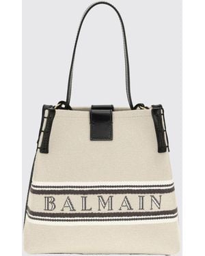Balmain Shoulder Bag - Natural