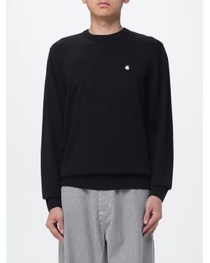 Carhartt Cotton Sweater With Logo - Blue