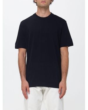 Paul Smith Short-Sleeve Crewneck T-Shirt - Blue