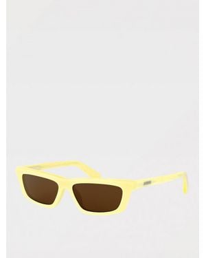 Jacquemus Trapezi Jac136C3Sun Acetate Sunglasses - Natural