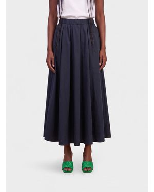 Aspesi Cotton Skirt - Blue