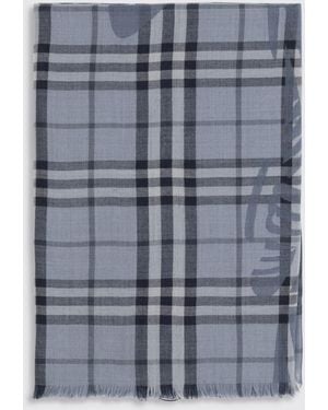 Burberry Scarf - Blue