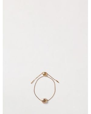 Loewe Anagram Brass Bracelet With Drawstring Closure - Natural