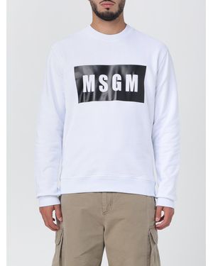 MSGM Jersey Hombre - Blanco