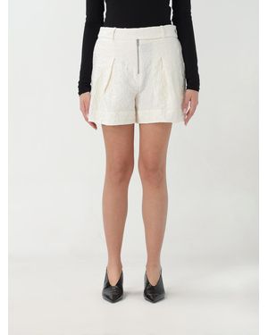 Jil Sander High-Waisted Structured Cotton Shorts - White