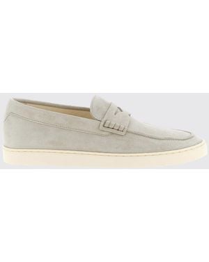Brunello Cucinelli Suede Loafers - White