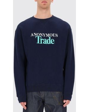 JW Anderson Cotton Crewneck Sweatshirt - Blue
