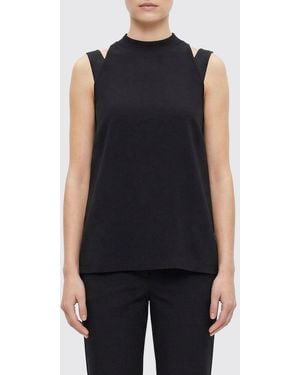 DARKPARK Stretch Cotton Minimal Top - Blue