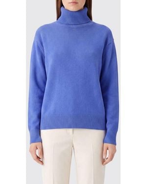 Frankie Shop Turtleneck Jumper - Blue
