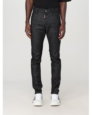 DSquared² Jeans Slim Di Cotone - Nero