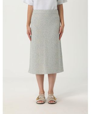 Fabiana Filippi Falda Mujer - Gris