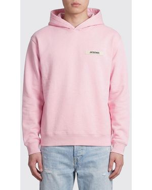Jacquemus Cotton Hoodie - Pink