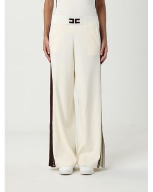 Elisabetta Franchi Pantalón Mujer - Blanco